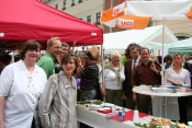 Markus Ulbig beim Stand der CDU