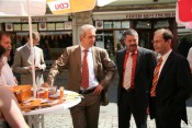 Der sächsische Ministerpräsident Stanislav Tillich zu Besuch in Pirna